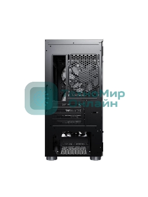 Компьютерный корпус ACD Citadel 104 ATX, черный, USB 3.0x1+USB 2.0x2+HD audio,3x12см F1 ARGb fans at front(Slave fans),1x12см F1 ARGb fan at rear (Master fan)