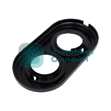 Рамка Bironi BF1-620-23 2-м ретро пластик черный