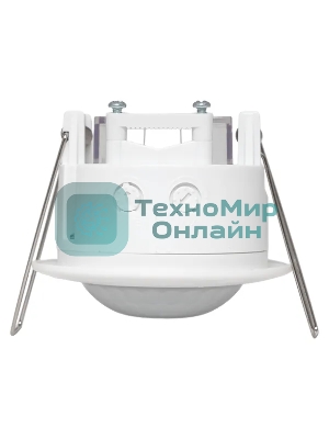 Датчик движения EKF dd-ms-100 (ИК) MS-100 (ДД) встраив. 1200 Вт 360 град. до 6 м IP20