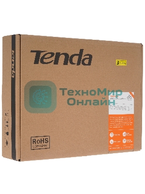 Коммутатор облачный управляемый Tenda TEG2224D 24x1 Гбит/с, металлический корпус