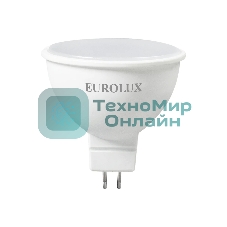 Лампа светодиодная EUROLUX LL-E-MR16-7W-230-4K-GU5.3 рефлектор