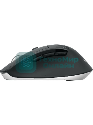 Мышь беспроводная Logitech M720 Triathlon черный, 1000 dpi, радиоканал, Bluetooth, USB, кнопки - 8