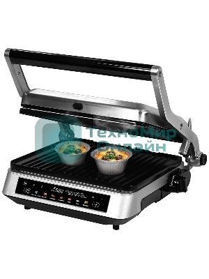 Гриль электрический Zigmund & Shtain ZEG-940 стальной, 2000 Вт