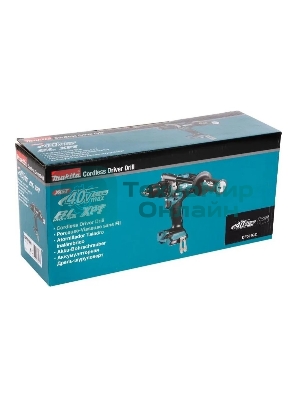 Дрель-шуруповерт Makita DF001GZ, 40 В, 0 Ач, 140 Нм, бесщеточный