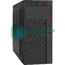 Компьютерный корпус Miditower ExeGate AA-440U-UNS400 (ATX, БП UNS400 с вент. 12см, 2хUSB+1хUSB 3.0, аудио, черный)