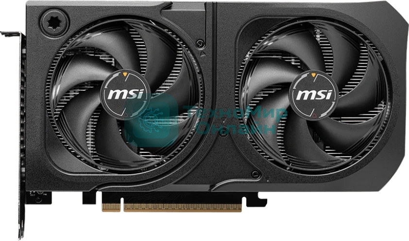Видеокарта MSI RTX 5060 Ti 16G SHADOW 2X OC PLUS, NVIDIA RTX 5060 Ti, 16 ГБ GDDR7, 128 бит, PCI-e 5.0, 1xHDMI, 3xDP, 2617 МГц