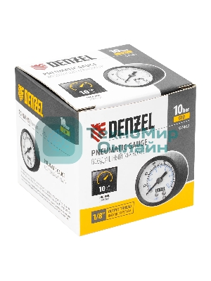 Воздушный манометр Denzel G10, 40 мм, 1/8