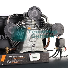 Компрессор поршневой Patriot KRX 950 L270 D ременной, масляный, 950 л/мин, 270 л, 10 бар, 5.5 кВт, 400 В