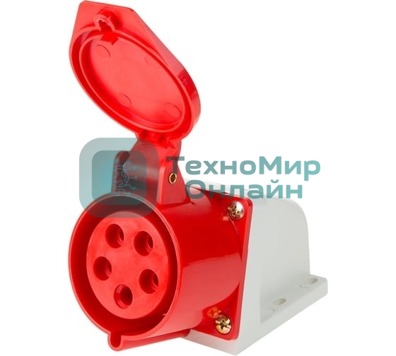 Розетка Rexant 125 стационарная 3Р+РЕ+N 32А 380В IP44