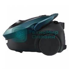 Пылесос Samsung VC20M2540JN/EV черный/зеленый, 460/2000 Вт, уборка сухая, пылесборник мешок 2.5 л