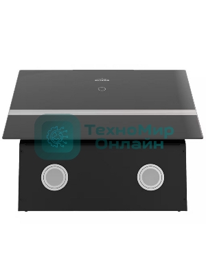 Вытяжка наклонная Elikor Rise BK 50 черный, 50 см, 750 куб. м/ч, 56 дБ