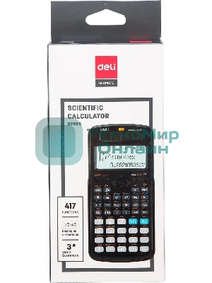 Калькулятор научный Deli ED991ES черный