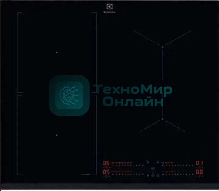 Индукционная варочная панель Electrolux EIS62453 черный