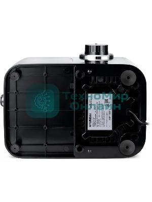 Мясорубка электрическая Hyundai HY-MG6491 черный, 1900 Вт, 2.0 кг/мин, реверс, защита от перегрузки, насадки - 10