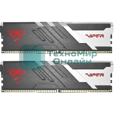 Оперативная память Patriot Viper Venom, DDR5, 48Gb (2x24 Gb), 6000 MHz, CL30, DIMM, радиатор, RGb, черный