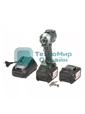 Профессиональный бесщеточный винтоверт аккумуляторный KLPRO KLDV18BH-50 (18В, Li-ion-2шт, 5.0А·ч, 220Нм, 2 скорости, подсветка,З/У,в кейсе)