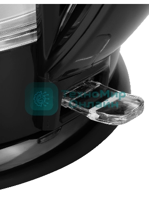 Чайник электрический Hyundai HYK-G2011 1.7 л, 2200 Вт, черный (корпус: стекло)