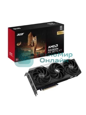 Видеокарта Acer RX9070XT NITRO OC 16Gb GDDR6 256bit 3xDP HDMI 3FAN RTL