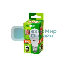 Лампа светодиодная JazzWay PLED-ECO/SE-A60 11Вт грушевидная 4000К белый E27 840лм 220В