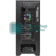 Компьютерный корпус Forza FZ-G901 EATX Case, black, w/o psu,Tempered glass front panel, 2x3,5