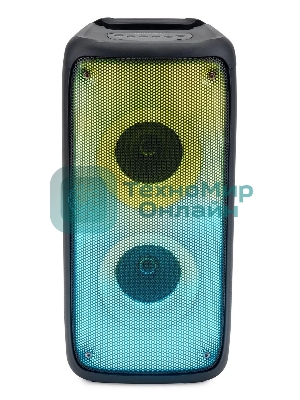 Минисистема Hyundai H-MC1230 черный 40Вт FM USB BT micro SD