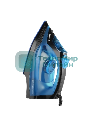 Утюг Centek CT-2351 синий, 2200 Вт, 35 г/мин, 130 г/мин, 300 мл