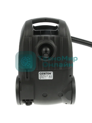 Пылесос Centek CT-2519 черный/хром, 500/2500 Вт, уборка сухая, пылесборник мешок 4 л