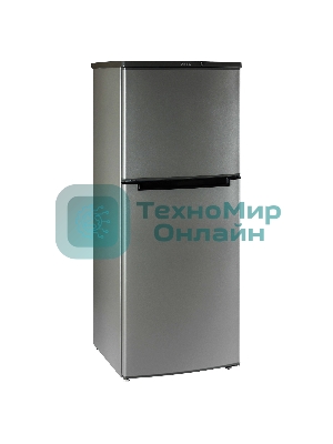 Холодильник Бирюса W553 графит двухкамерный 160/70л морозилка сверху автоматическое оттаивание
