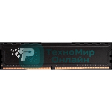 Оперативная память Patriot Memory 8GB DDR4 2666MHz RTL PC4-21300 CL19 DIMM 288-pin 1.2В single rank с радиатором Ret