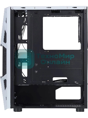 Компьютерный корпус AeroCool/Formula CL-3303W RGb белый без БП ATX 6x120мм 2xUSB 2.0 1xUSB 3.0 audio bott PSU