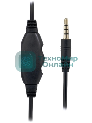 Игровые наушники Ritmix RH-544M черный