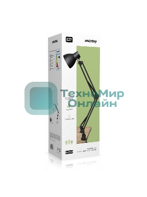 Светильник настольный Smartbuy (SBL-DLc-E27-b) 60W/E27