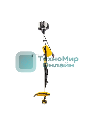 Триммер бензиновый Denzel DGT-430, 43см3, 2,5 л.с., неразъемная штанга, состоит из 2 частей