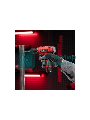 Дрель-шуруповерт аккумуляторная MTX MCDL-12-02P, Аккумуляторная, 12В, 2 АКБ, Кейс