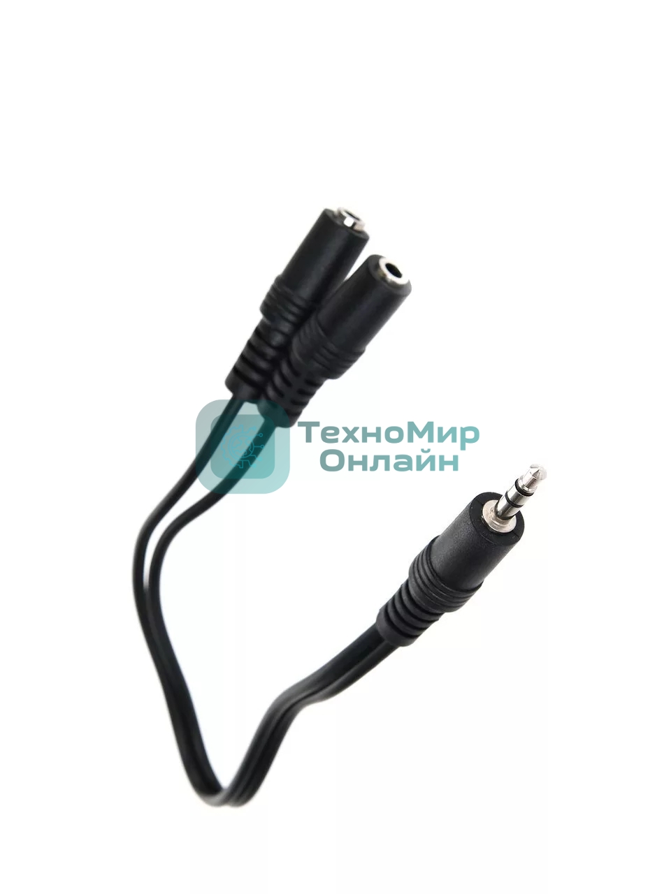 Кабель-адаптер 3.5ST(M)/2*3.5 ST(F), 0.2метра VCOM CV203