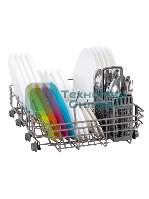 Посудомоечная машина Maunfeld MWF08B, белый, 44.8 см, 9 компл., 49 дБ, класс A++