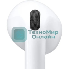 Наушники TWS Apple AirPods 4 ANC белый, вкладыши, Bluetooth, активное шумоподавление, беспроводная зарядка, до 4 ч