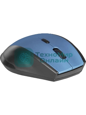 Мышь беспроводная Defender Accura MM-365 синий, 1600 dpi, радиоканал, USB, кнопки - 6