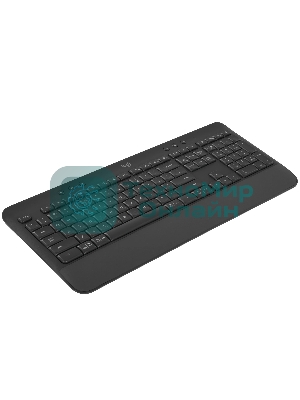 Клавиатура Logitech Signature K650 беспроводная, Bluetooth, радиоканал, чёрный