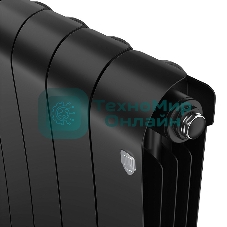 Радиатор биметаллический Royal Thermo Infinity 500 Noir Sable VR80 - 8 секц.