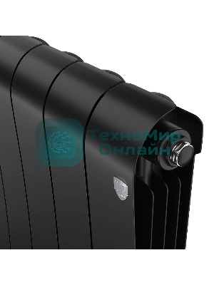 Радиатор биметаллический Royal Thermo Infinity 500 Noir Sable VR80 - 8 секц.