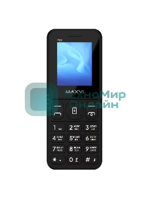 Мобильный телефон Maxvi P99 черный
