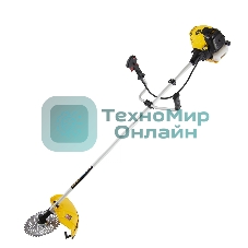 Триммер бензиновый Denzel DTL-52, 52 см3, неразъемная штанга, состоит из 2 частей