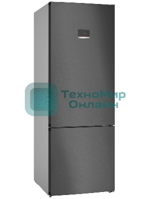 Холодильник Bosch KGN56CX30U нержавеющая сталь двухкамерный 400/105л морозилка снизу, No Frost