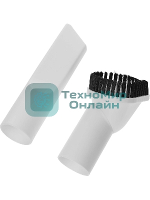 Пылесос вертикальный Kitfort KT-586-2 голубой, питание от сети, 400 Вт, уборка сухая, пылесборник 1,2 л