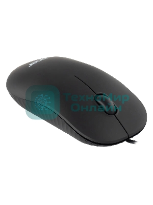 Мышь проводная Acer OMW122 черный, 1200 dpi, USB, кнопки - 3