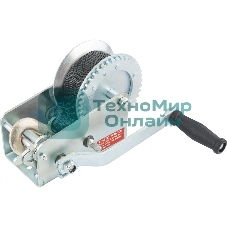 Лебедка шестеренчатая Matrix тяга - 0,8 т, 7,5 м, ленточная