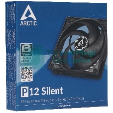 Вентилятор для корпуса Case fan ARCTIC P12 Silent (черный/черный) (ACFAN00130A)