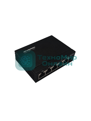 Коммутатор неуправляемый NEOMAX NMS-105P-1000-S, 5 портов 1000 Mbps, металл