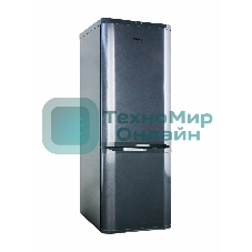 Холодильник DON R-280 G графит двухкамерный 200/90л морозилка снизу